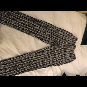 Stretchy club monoco printed pants